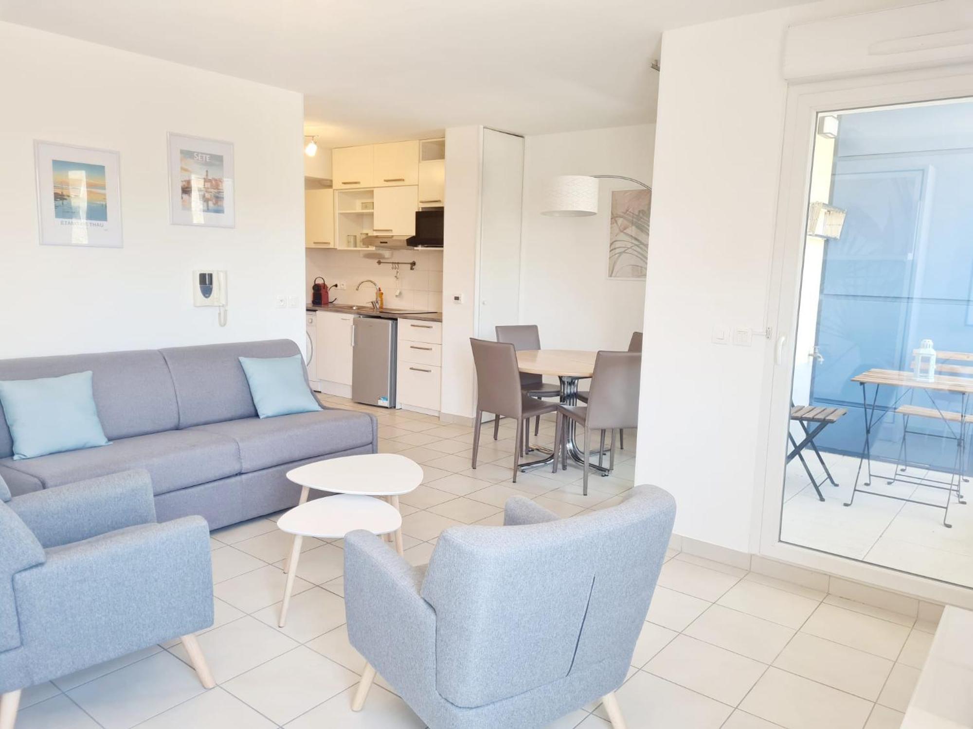 Studio A La Mer Avec Piscine Sète Eksteriør bilde